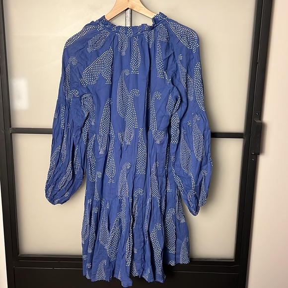 Oliphant Baloon Sleeve Dress Size Medium - Picture 2 of 8